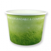 Pot en carton biodégradable et compostable